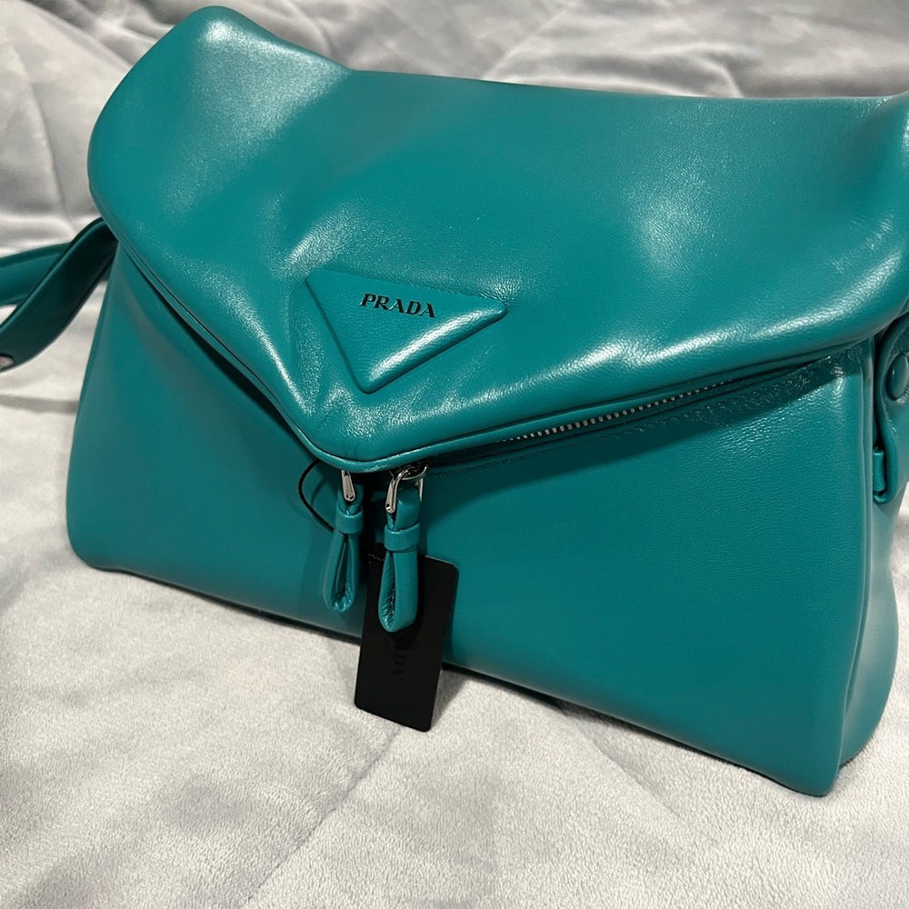 Prada Signaux Nappa Leather Bag